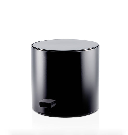 Soft Close Pedal Bin BLACK MATT 3,8L - |VESIMI Design| Luxury Bathrooms and Home Decor