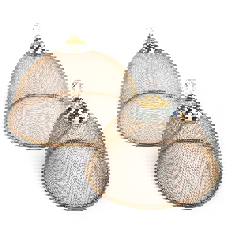 Courtly Check Mesh Dome - Small by Mackenzie Childs