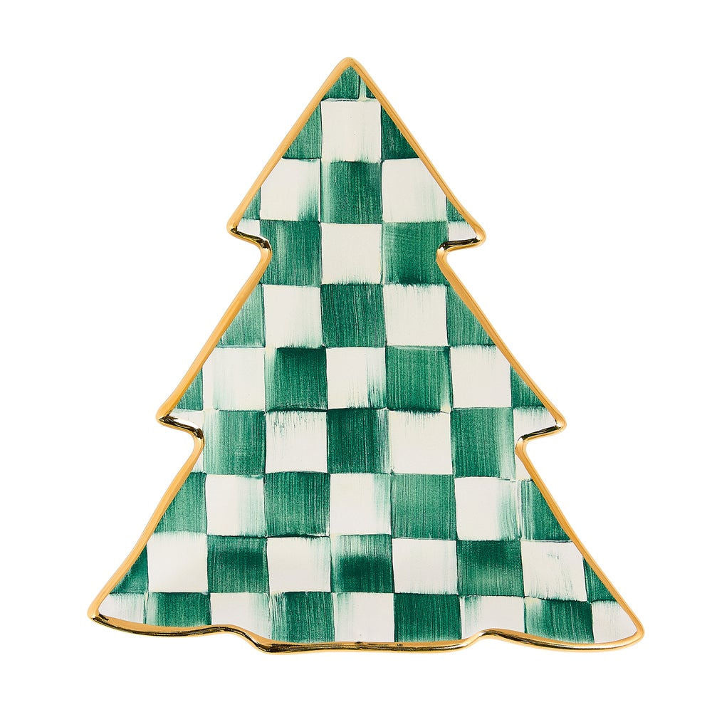 Spruce Check Tree Dish by MacKenzie-Childs – |VESIMI Design|