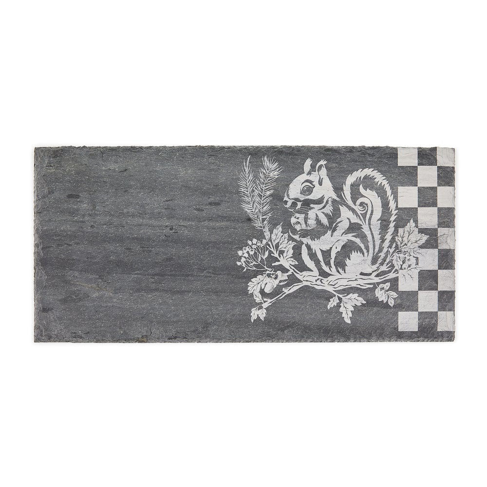 Squirrel Slate Serving Board Mackenzie-Childs