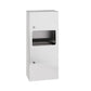 Paper Towel Dispenser with Trash Can – Stainless Steel (Matte)