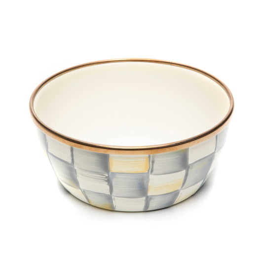 Sterling Check Pinch Bowl - |VESIMI Design| Luxury Bathrooms and Home Decor