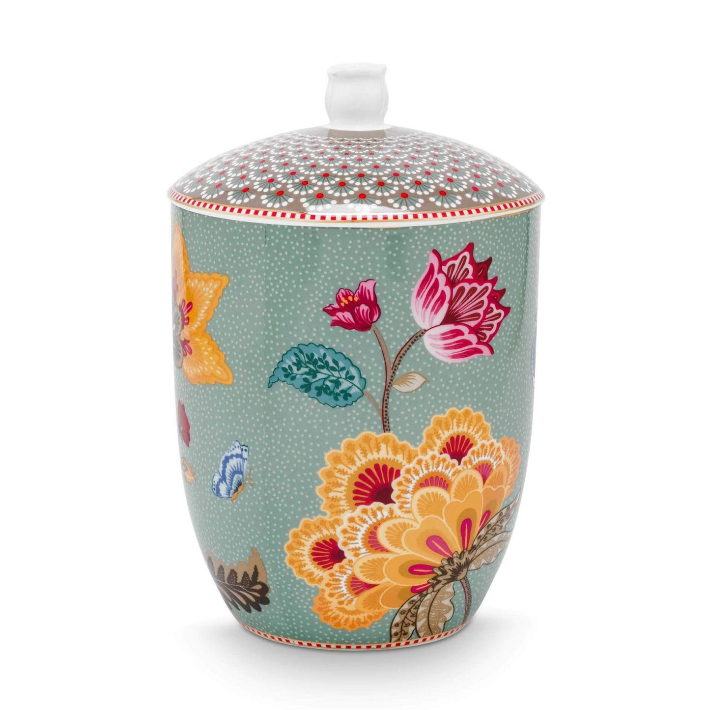 Storage Jar Blooming Tales Fantasy Blue - Pip Studio