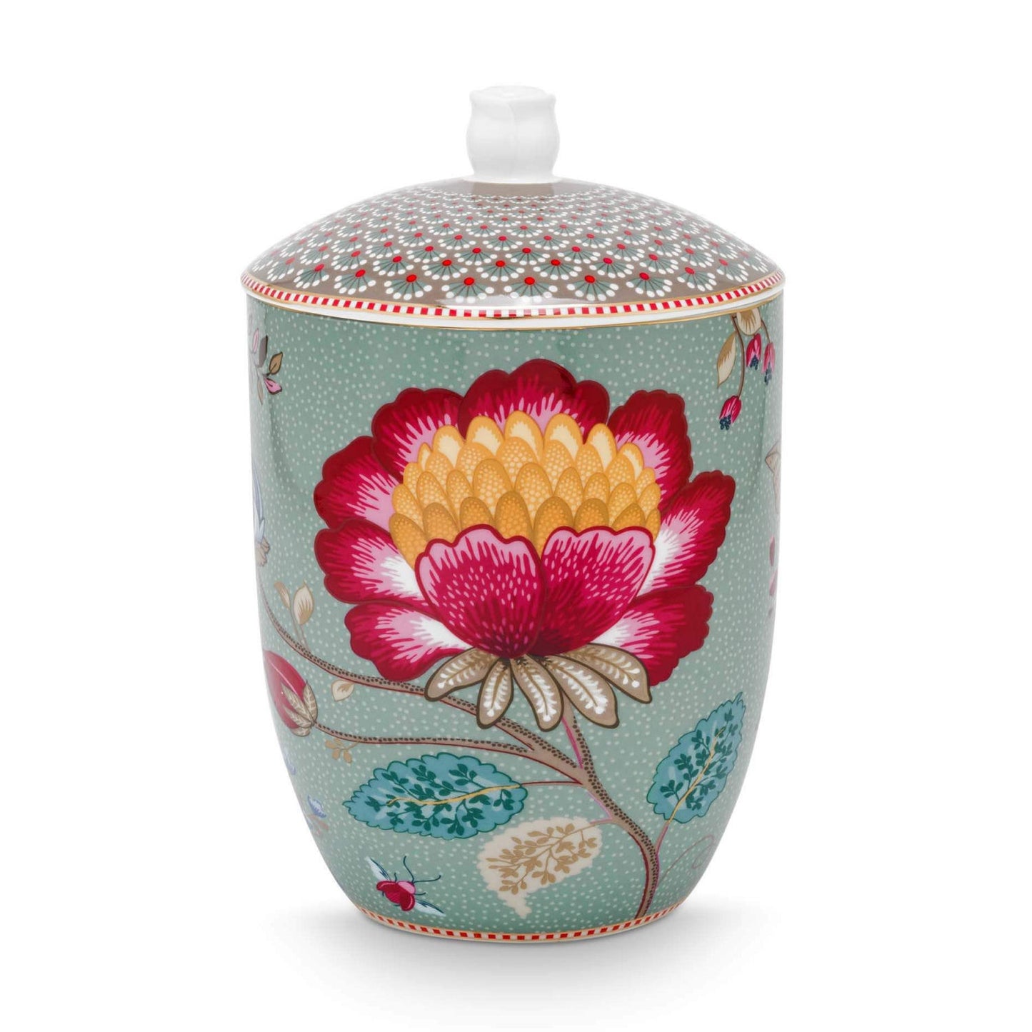 Storage Jar Blooming Tales Fantasy Blue - Pip Studio