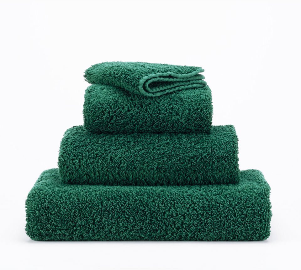 Super Pile Egyptian Cotton Towel by Abyss & Habidecor | 298 British Green - |VESIMI Design|