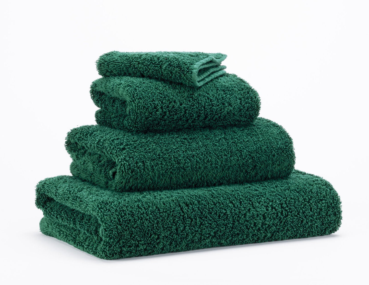 Super Pile Egyptian Cotton Towel by Abyss & Habidecor | 298 British Green - |VESIMI Design| Luxury Bathrooms and Home Decor