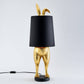 Table lamp Hiding Bunny®, gold/black - |VESIMI Design| Luxury Bathrooms and Home Decor