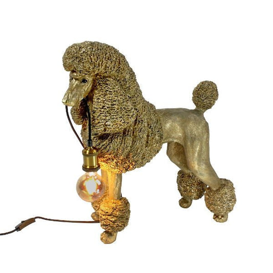 Table Lamp Poodle Elves, Gold - |VESIMI Design| Luxury Bathrooms and Home Decor