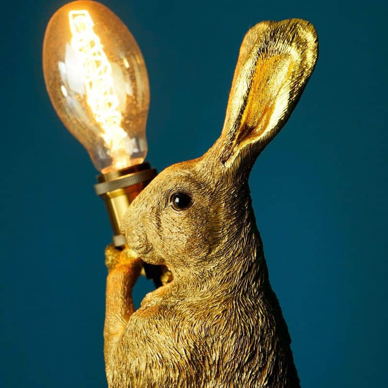 Table Lamp Rabbit Meister Lampe, Gold