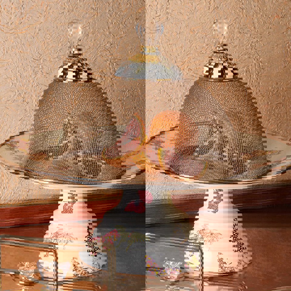 Courtly Check Mesh Dome - Small by Mackenzie Childs