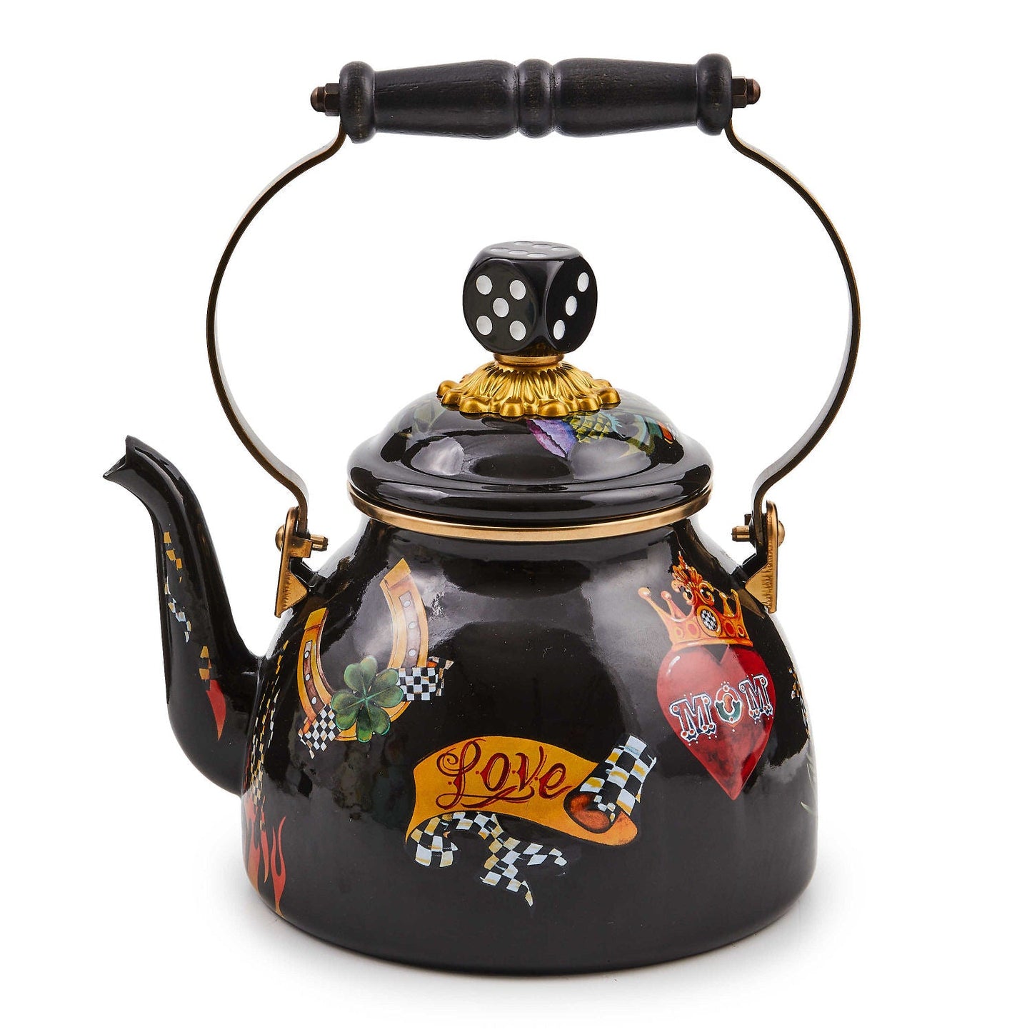 Tattoo 2 Quart Tea Kettle - 2024 Limited Edition - |VESIMI Design| Luxury Bathrooms and Home Decor