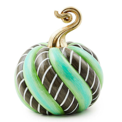 Trick or Treat Candy Swirl Mini Pumpkin - MacKenzie - Childs Halloween decoration - |VESIMI Design| Luxury Bathrooms and Home Decor