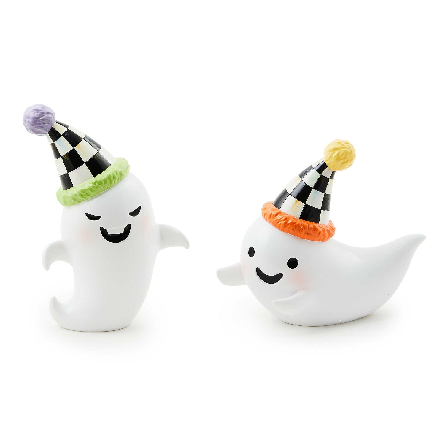 Trick or Treat Ghost Figurines, Set of 2 - |VESIMI Design| Luxury Bathrooms and Home Decor