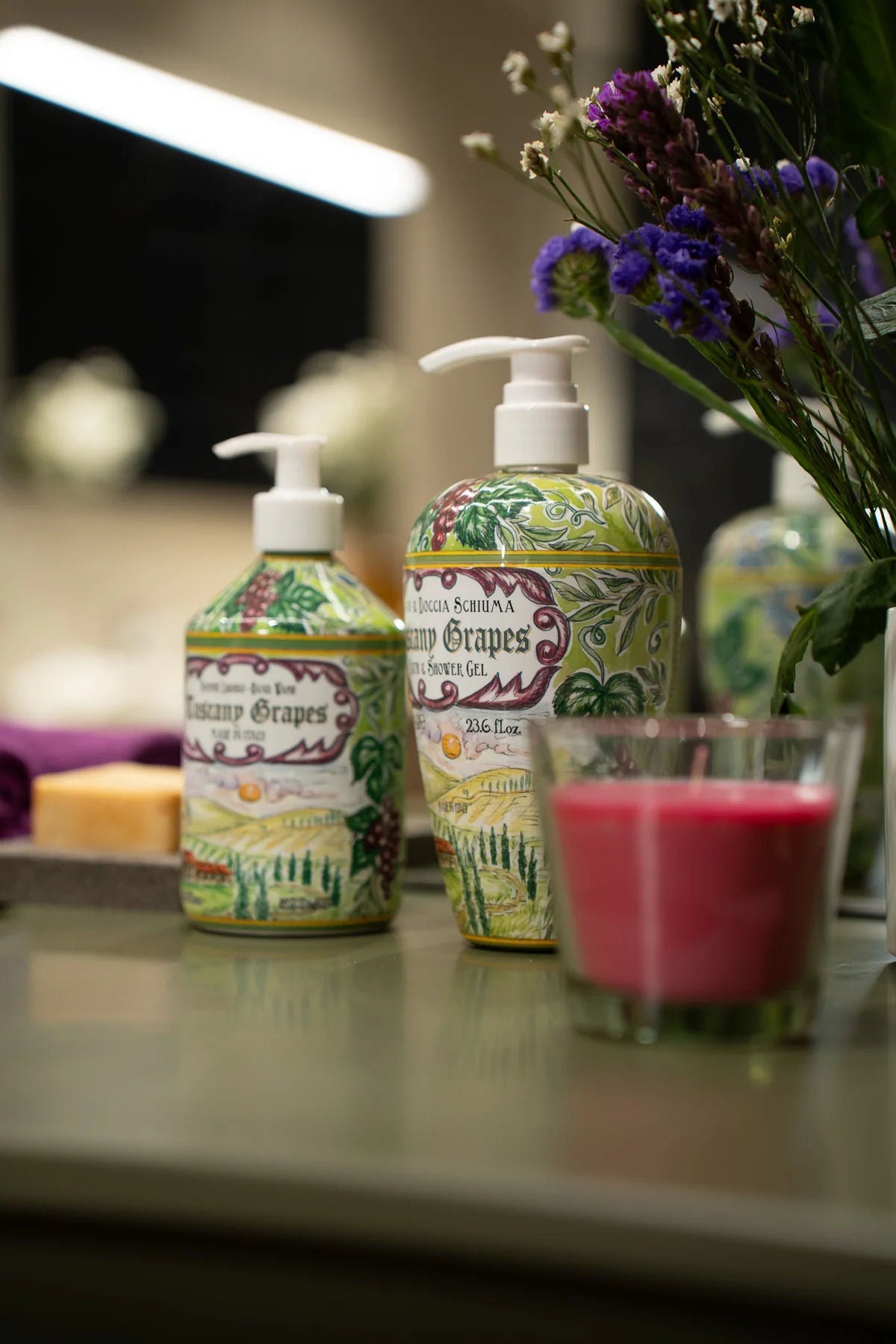 Tuscany Grapes Range - Luxury Liquid Hand Soap 500 ml – |VESIMI Design|