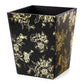 Twilight Toile Waste Bin by MacKenzie - Childs - |VESIMI Design| Luxury Bathrooms and Home Decor