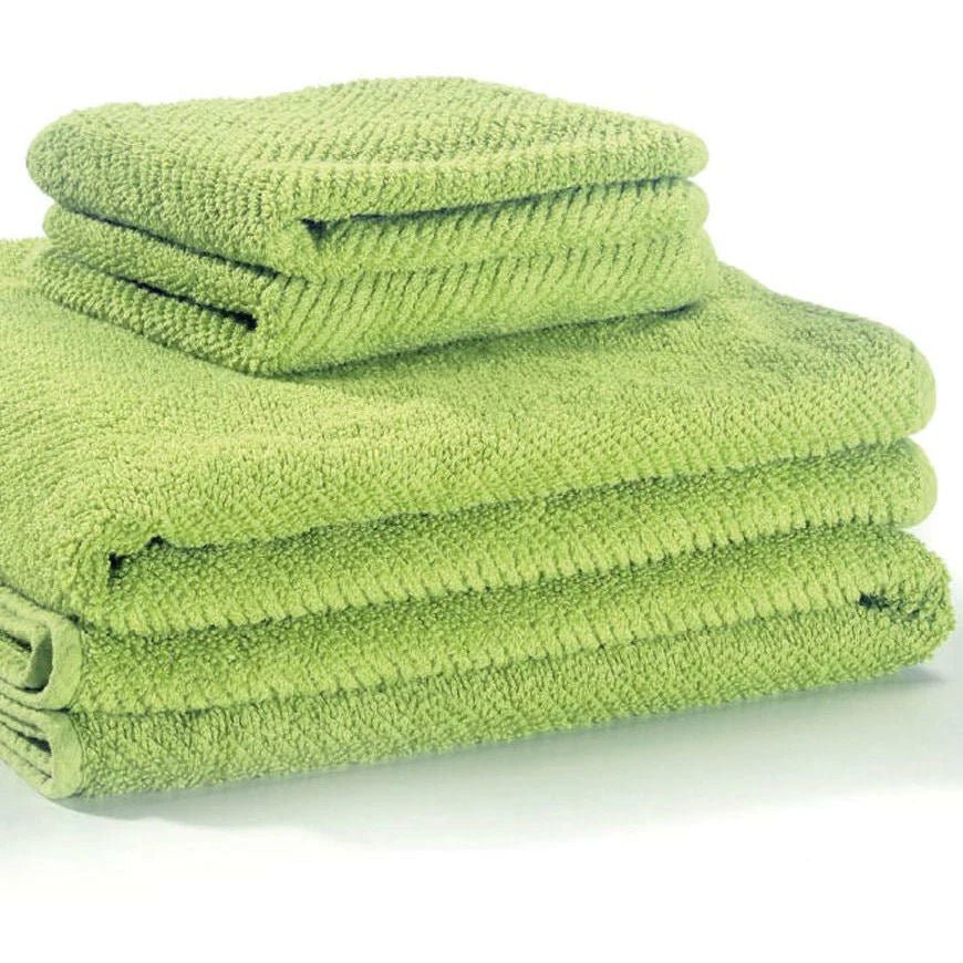 TWILL Luxury Green Soft Egyptian Cotton Towels | 165 Apple Green - |VESIMI Design|