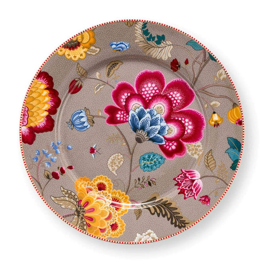 Blooming Tales Fantasy Khaki Charger Plate 32cm - Pip Studio