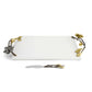Vintage Bloom Cheese Board with Knife by Michael Aram