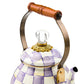 Violet Check 2 Quart Tea Kettle by MacKenzie-Childs