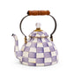 Violet Check 3 Quart Tea Kettle by MacKenzie-Childs
