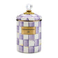 Violet Check Medium Canister