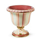 Rosy Stripe Urn by MacKenzie-Childs / Special Order