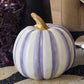 Violet Stripe Medium Pumpkin by MacKenzie-Childs