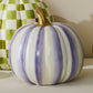 Violet Stripe Medium Pumpkin by MacKenzie-Childs