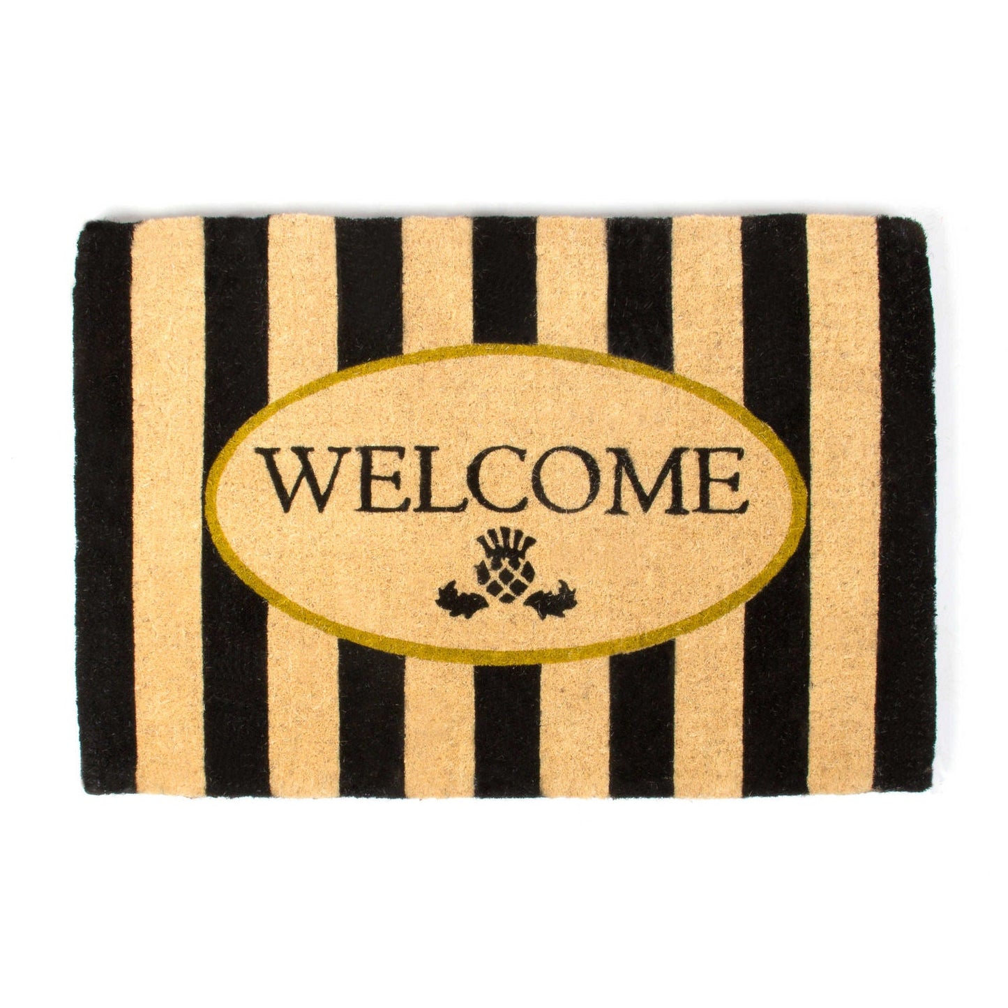 Welcome Awning Stripe Entrance Mat - |VESIMI Design| Luxury Bathrooms and Home Decor