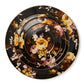 Wild Rose Brown Charger/Plate by MacKenzie-Childs