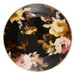 Wild Rose Brown Dinner Plate by MacKenzie-Childs