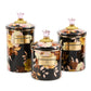 Wild Rose Brown Large Canister MacKenzie-Childs