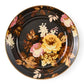 Wild Rose Brown Pie Plate by MacKenzie-Childs
