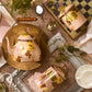 Wild Rose Mauve Canisters - Set of 3