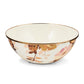 Wild Rose White Medium Everyday Bowl MacKenzie-Childs