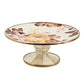 Wild Rose White Mini Pedestal Platter by MacKenzie-Childs