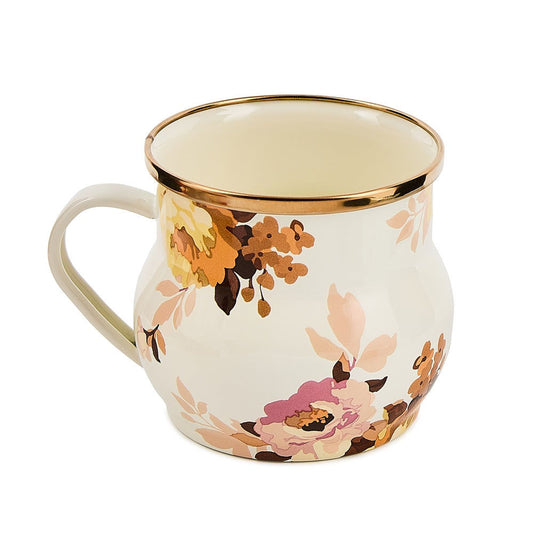 Wild Rose White Mug Mackenzie-Childs