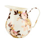 Wild Rose White Pitcher - 2.84l
