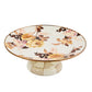 Wild Rose White Small Pedestal Platter MacKenzie-Childs