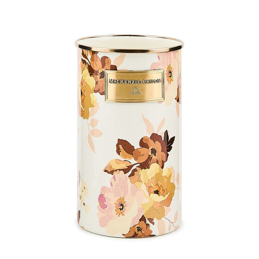 Wild Rose White Utensil Holder by MacKenzie-Childs