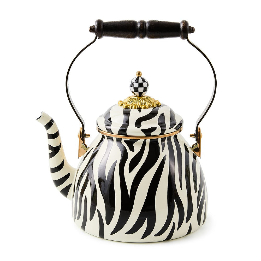 Zebra 2 Quart Tea Kettle Limited Edition – |VESIMI Design|