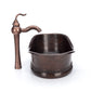 Bathroom Tub Design Copper Sink Combo - Antique Marble Vessel Sink Faucet - |VESIMI Design| Luxury and Rustic bathrooms online