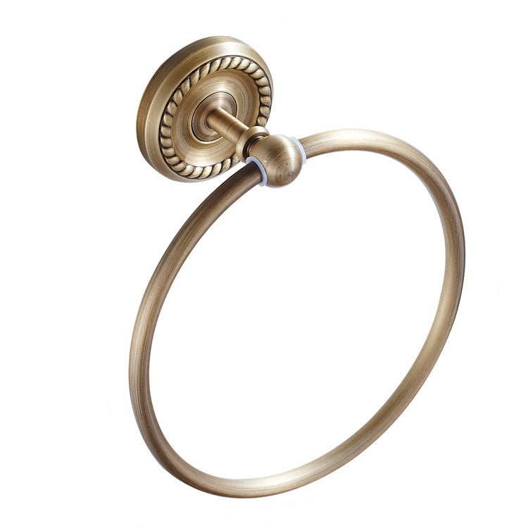 Gold Decorative Brass Towel Ring, For Bathroom at Rs 1360/piece in