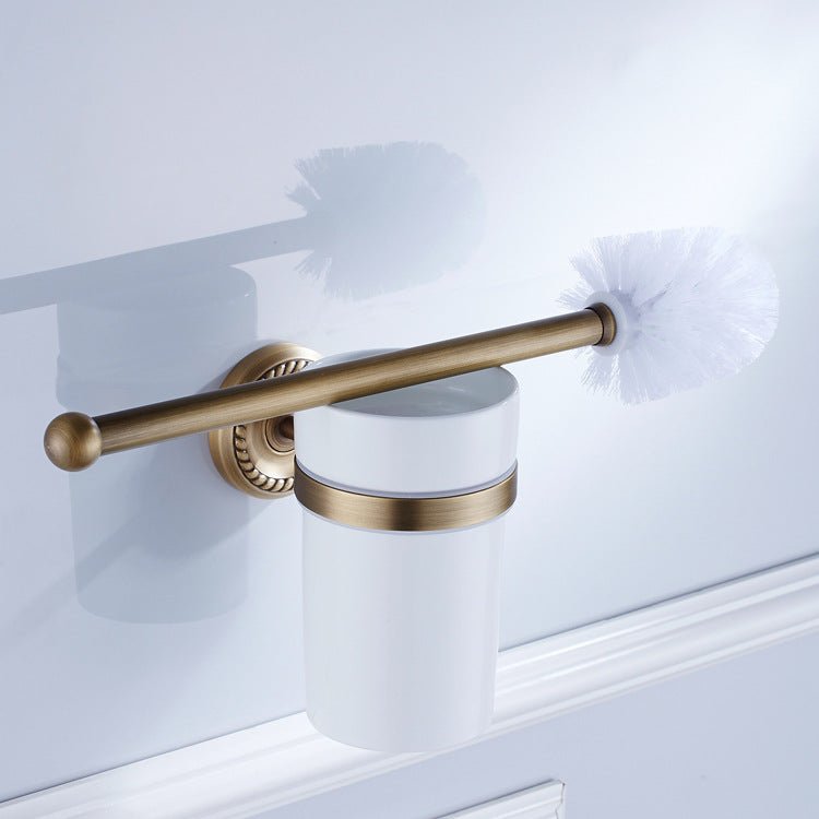 Antique Brass Bathroom Accessories - Simple Towel Rack Holder Provence –, VESIMI Design