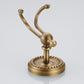 Antique Brass Bathroom Accessories - Towel Hook Provence II. - |VESIMI Design| Luxury and Rustic bathrooms online