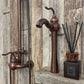 Antique Marble Bathroom Wall-Mounted Copper shower - |VESIMI Design| Luxury and Rustic bathrooms online