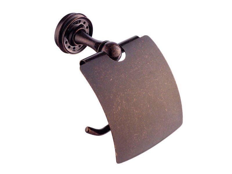 Antique Marble Copper Toilet Paper Holder - |VESIMI Design| Luxury and Rustic bathrooms online