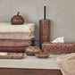 Aquanova Brown Bathroom Accessories - Beauty Box - |VESIMI Design| Luxury and Rustic bathrooms online