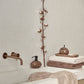 Aquanova Brown Bathroom Accessories - Tray - |VESIMI Design| Luxury and Rustic bathrooms online