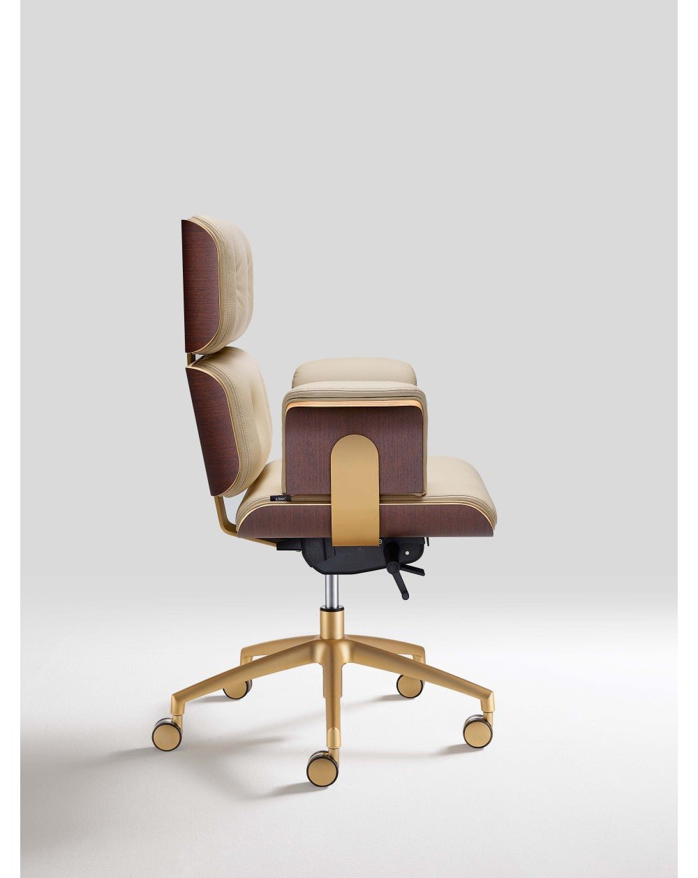 Armadillo Luxury Office Chair Matt Gold 24 Carats Plated Genuine
